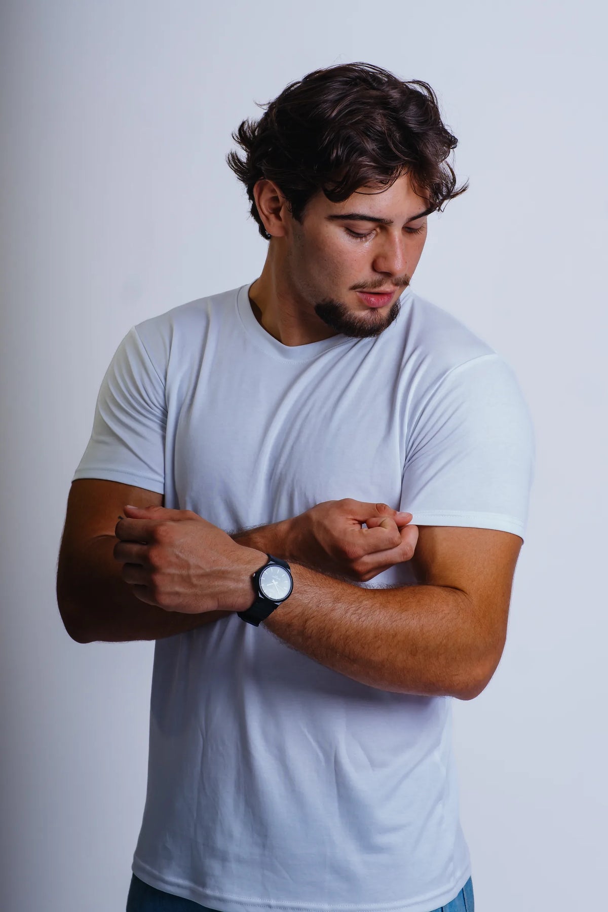 Camiseta Essential Branco, vista de frente