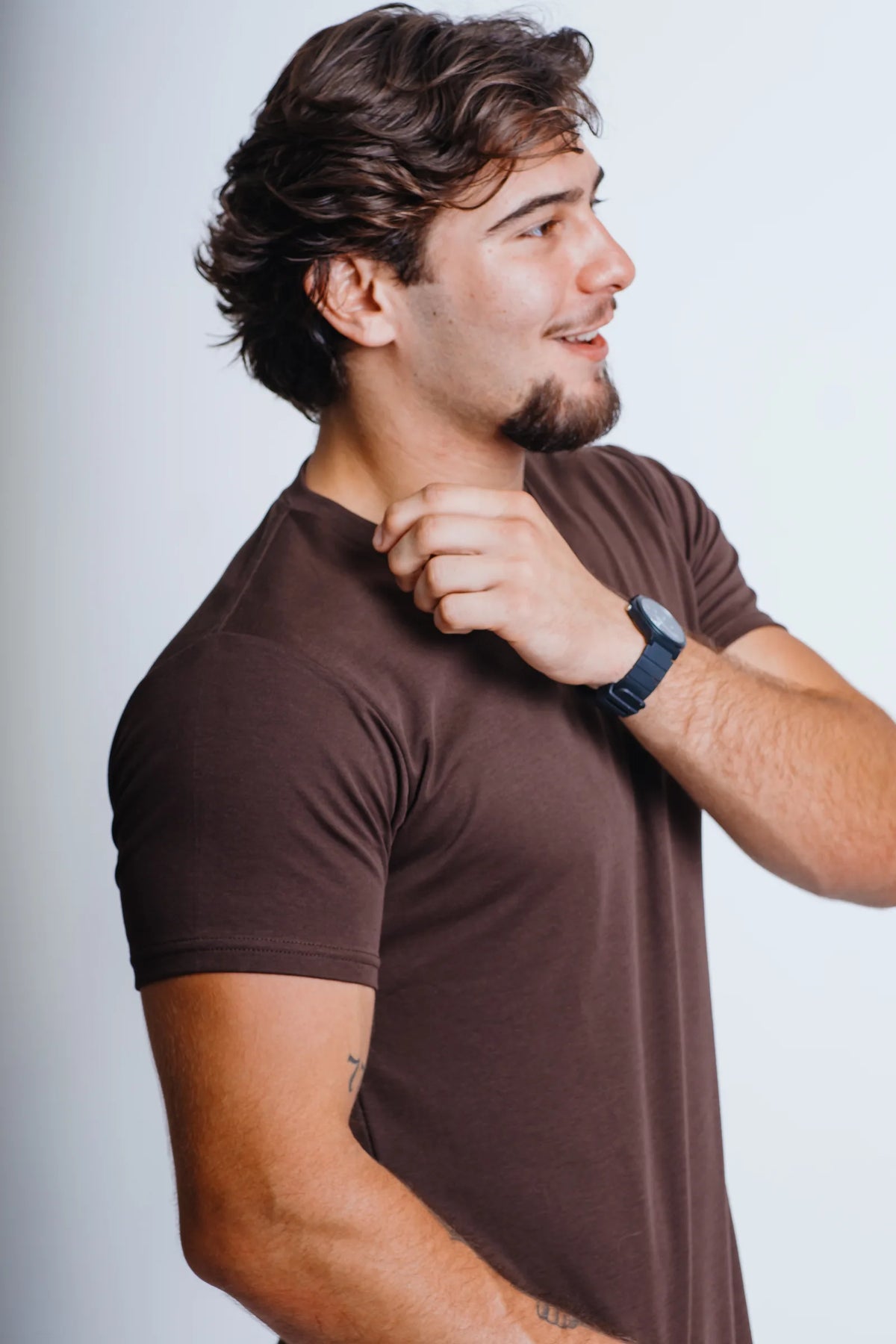 Camiseta Essential Cacau, vista lateral